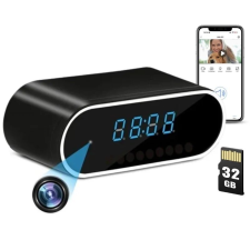 IUNI IP07, Full HD, 32GB, 160°, éjjellátó, mozgásérzékelő, P2P megfigyelő kamera