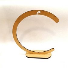 Íves disztartó, MDF Mérete: 215x205x50 mm dekorációs kellék