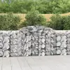  Íves horganyzott vas gabion kosár 300 x 50 x 100/120 cm