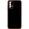 IWILL Luxury Electroplating Phone Case Xiaomi POCO M3 Black tok