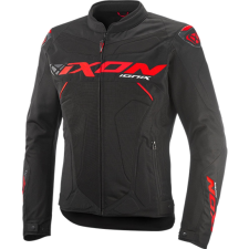 Ixon Ionix motoros kabát fekete-piros motoros kabát