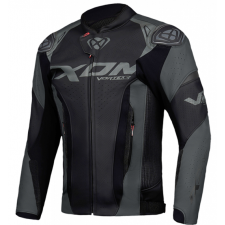 Ixon Vortex 3 motoros bőrkabát fekete motoros kabát