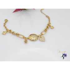  Izabell antiallergén divatos karkötő-18K karkötő