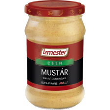Ízmester Cseh mustár édes-pikáns 288 g alapvető élelmiszer