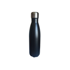 Izoterm rozsdamentes acél vizes palack KARRY VESSEL, vákuumszigetelt 500 ml, fekete kulacs, kulacstartó