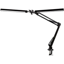 Izoxis 23080 Multifunkciós asztali lámpa, állítható, 168 LED, 24 W, 3200-6000K, fekete világítás