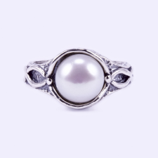  Izraeli ezüst gyöngy gyűrű &quot;hullám&quot; gyűrű