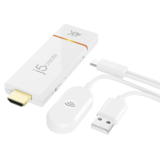 j5create USB 2.0 + microUSB HDMI Átalakító Fehér 10cm JVAW76 kábel és adapter