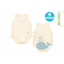 J Bimbi kombidressz 0-36 hó biopamut Summer Whale 12380 kombidressz, body