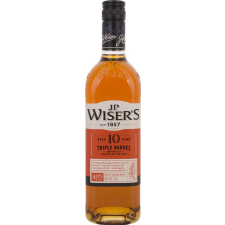 J.P.Wisers 10 éves Triple Barrel 0,7l 40% whisky