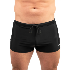 J.PRESS férfi megkötős úszó boxer úszósort - Black férfi fürdőnadrág
