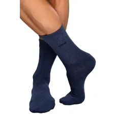 J.PRESS Öltönyzokni Mindenapos Viseletre Férfiaknak - Dark Blue