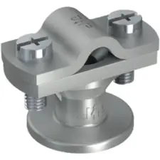 J. Pröpster GmbH J.Pröpster 110191 vezetéktartó fej, Rd 8-10mm, V2A M8 villanyszerelés