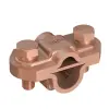 J. Pröpster GmbH J.Pröpster 111725 Vario M8-Plus leválasztókapocs bontókapocs 3-részes, kerek/kerek Rd 8-10/16mm, Réz