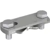 J. Pröpster GmbH J.Pröpster 111792 átlós nyitható keresztkapocs lapos 30mm/Rd 8-10mm V2A