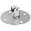 J. Pröpster GmbH J.Pröpster 1167 Niro tetővezeték tartó körlap Rd 8mm