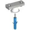 J. Pröpster GmbH J.Pröpster 1184 lapos-szalagtartó V2A + csavar + tipli