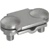 J. Pröpster GmbH J.Pröpster 1342 Vario összekötő kapocs 2-részes 8-10/30mm kerek/lapos