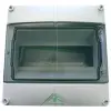 J. Pröpster GmbH J.Pröpster 206005 Műanyag szekrény IP 65 szigetelt házban KV 9109 5 TE 125x200x122mm