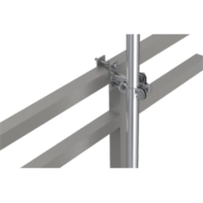 J. Pröpster GmbH J.Pröpster 490495 felfogóoszlop tartó, négyszögletes 20x20 - 50x50mm, V2A villanyszerelés