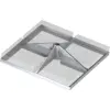 J. Pröpster GmbH J.Pröpster 499000 Felfogóoszlop-tartó (állvány) 650x650mm V2A