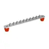 J. Pröpster GmbH J.Pröpster 910302 EPH Potenciálkiegyenlítő sín 370/40x5mm, 10 csatlakozó hely, V2A