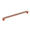 J. Pröpster GmbH J.Pröpster 910527 EPH Potenciálkiegyenlítő sín 550/40x5mm, 16 csatlakozó hely, Réz