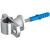 J. Pröpster GmbH J.Pröpster 912122 vezetéktartó + csavar + tipli, Rd 22mm, V2A