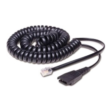 JABRA QD to RJ10, coiled, 0,5 - 2 meters, standard compatibility kábel és adapter