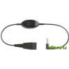 JABRA Quick Disconnect Jack Átalakító Fekete 50cm 8735-019