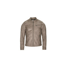 Jack & Jones Bőrkabátok  JJEROCKY JACKET Barna EU L