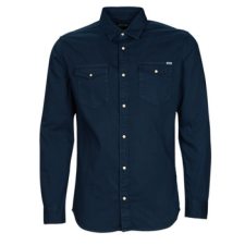 Jack &amp; Jones Hosszú ujjú ingek JJESHERIDAN SHIRT Tengerész EU XXL férfi ing