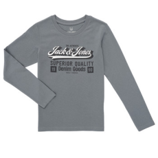 Jack & Jones Hosszú ujjú pólók JJELOGO TEE LS Szürke 16 Jahre