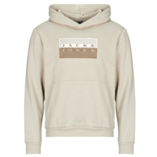 Jack & Jones Pulóverek JCOFUSION GRAPHIC Bézs EU L