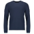 Jack & Jones Pulóverek JCOFUSION KNIT BADGE CREW Tengerész EU XL
