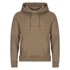Jack & Jones Pulóverek JJESTAR JJ SWEAT HOOD Bézs EU XXL