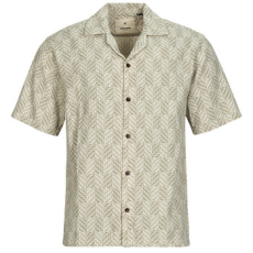 Jack & Jones Pulóverek JPRBLUVINCENT PRINT RESORT S/S SHIRT SN Zöld EU XL