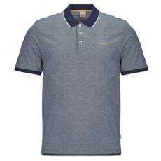 Jack & Jones Rövid ujjú galléros pólók JPRBLUALVES SS POLO Kék EU XL