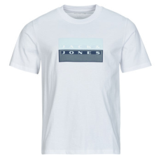 Jack & Jones Rövid ujjú pólók JCOFUSION DOTS PRINT Fehér EU XL