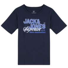 Jack & Jones Rövid ujjú pólók JJELOGO TEE SS O-NECK Tengerész 11 Jahre