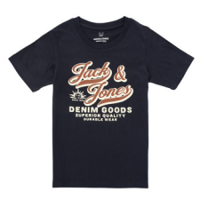 Jack &amp; Jones Rövid ujjú pólók JJELOGO TEE SS ONECK Tengerész 13 Jahre gyerek póló