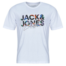 Jack &amp; Jones Rövid ujjú pólók JJGEPLAS Fehér EU M férfi póló