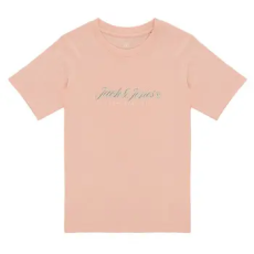 Jack & Jones Rövid ujjú pólók JORMONTAUK TYPE FRONT TEE Rózsaszín 13 Jahre