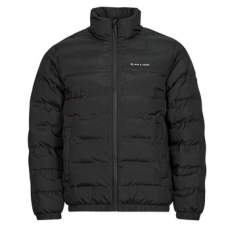Jack & Jones Steppelt kabátok JJALPES HEAT QUILTED PUFFER Fekete EU XL