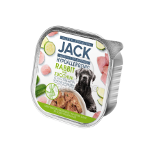Jack hipoallergén pástétom - nyúlhús cukkinivel 150 g kutyaeledel