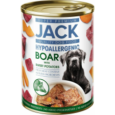 Jack Hipoallergén pástétom – Vaddisznó Édesburgonyával (400g) kutyaeledel