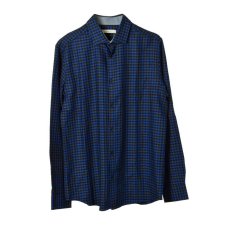 Jack Jack & Jones kék mintás, slim férfi ing – L