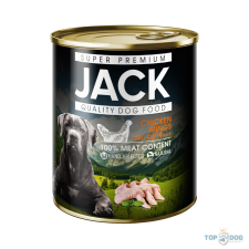 Jack Konzerv Csirkeszárnyak 800g kutyaeledel