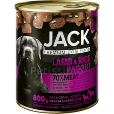 Jack kutya konzerv ragu - bárány & rizs 800 g kutyaeledel