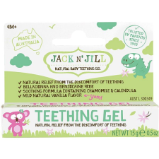 Jack n' Jill Jack N´Jill gél fogzáshoz 4 hónapos kortól, 15 g fogkrém